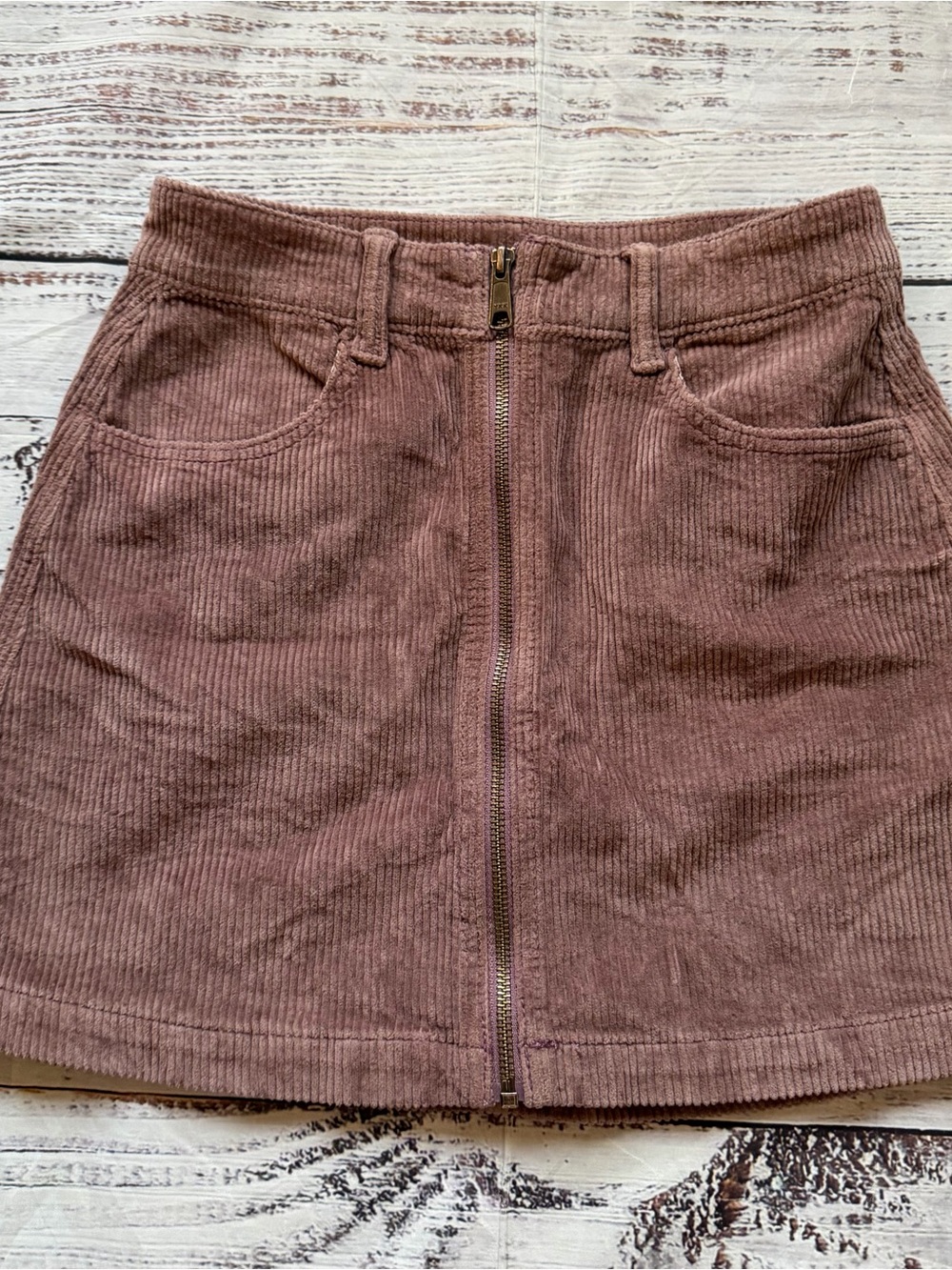 American eagle corduroy skirt size 0